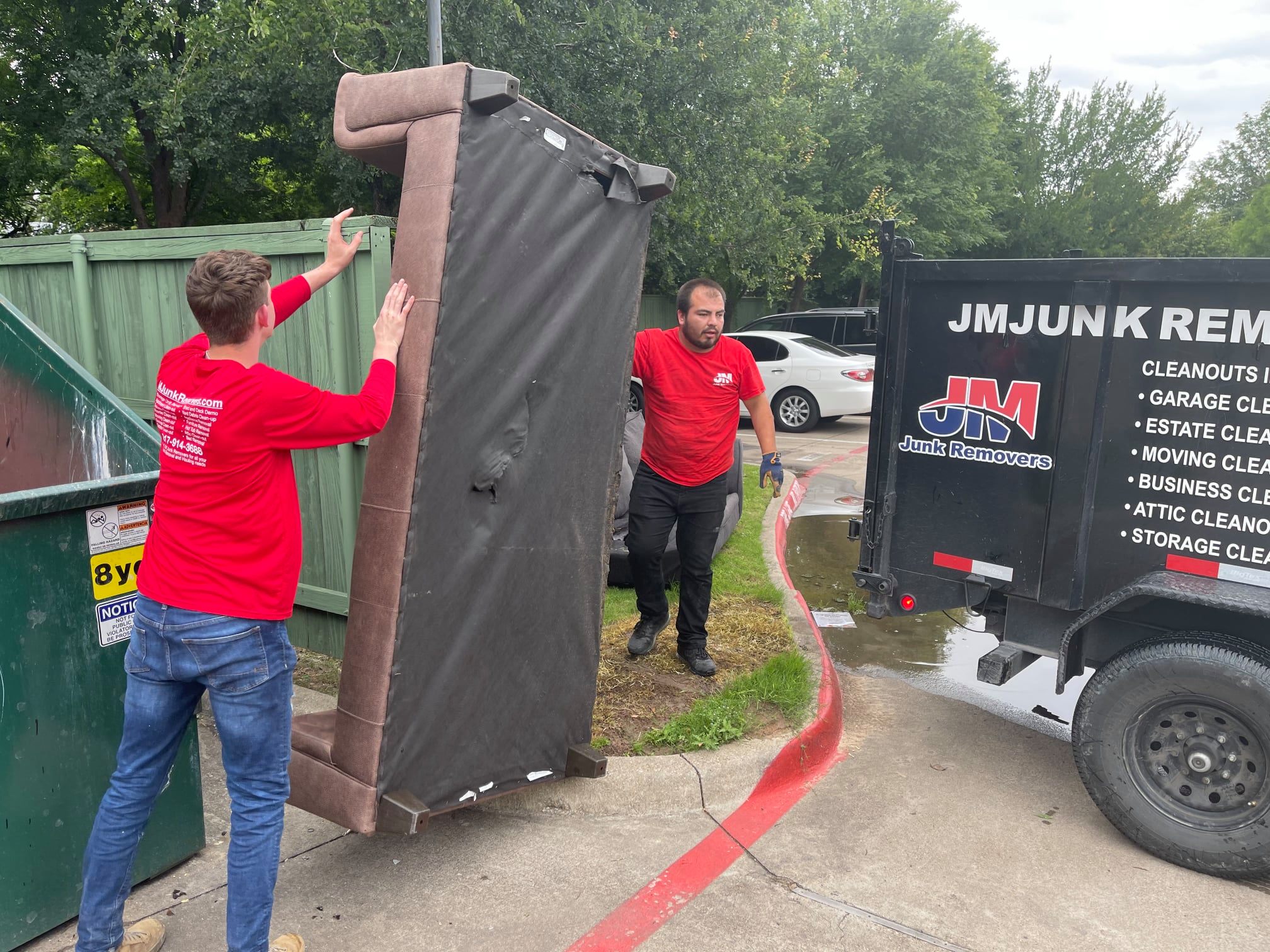 removing a couch