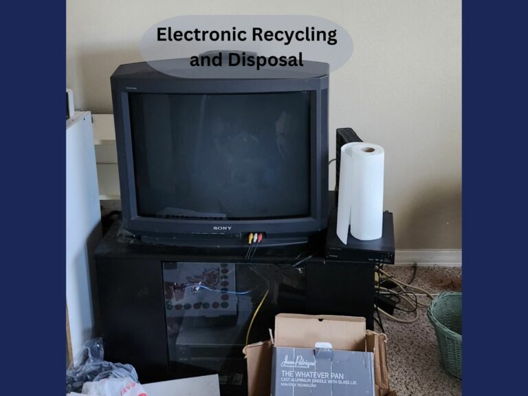 Electronics for recycling and disposal