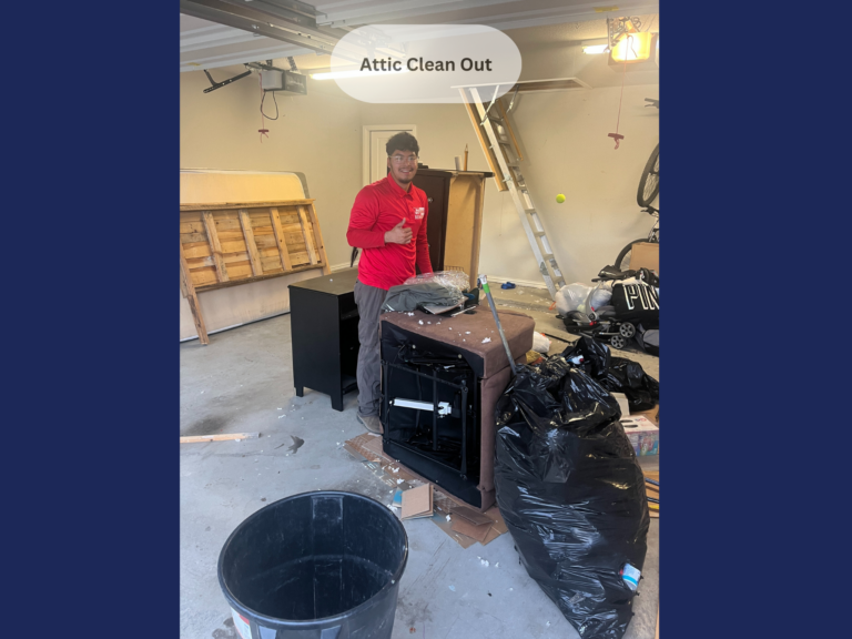 JM Junk Removers attic clean out