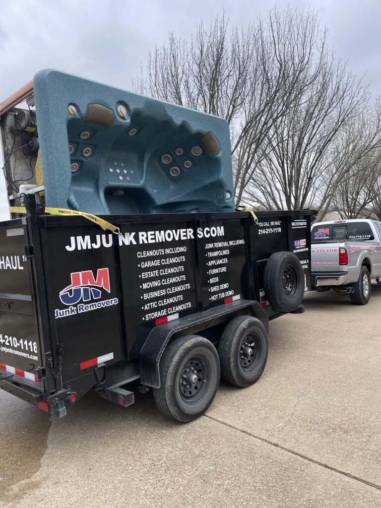 hot tub removal