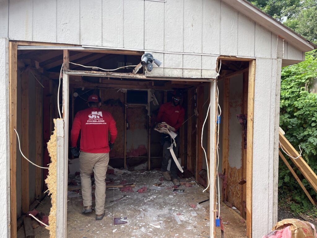 shed demolition service