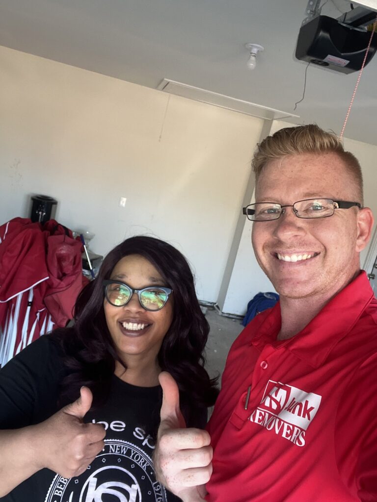 shauna leaving review for cleanout services jm junk