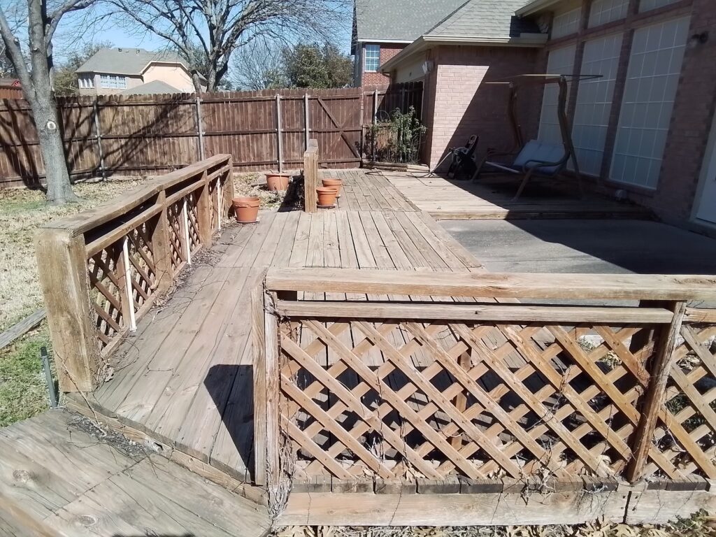 deck removal northwest dallas jm junk removers