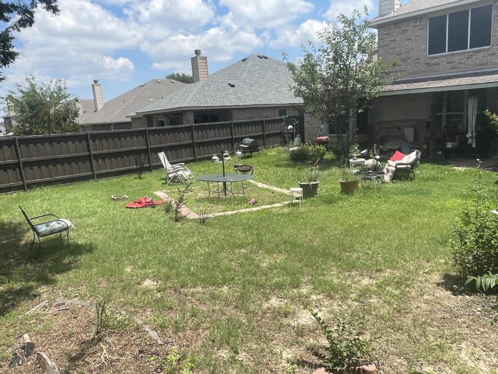 Mclendon Chisolm estate cleanout with jm junk removers