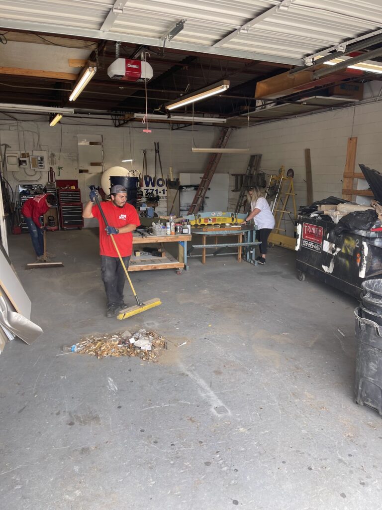 garage cleanout in northwest dallas tx jm junk removers