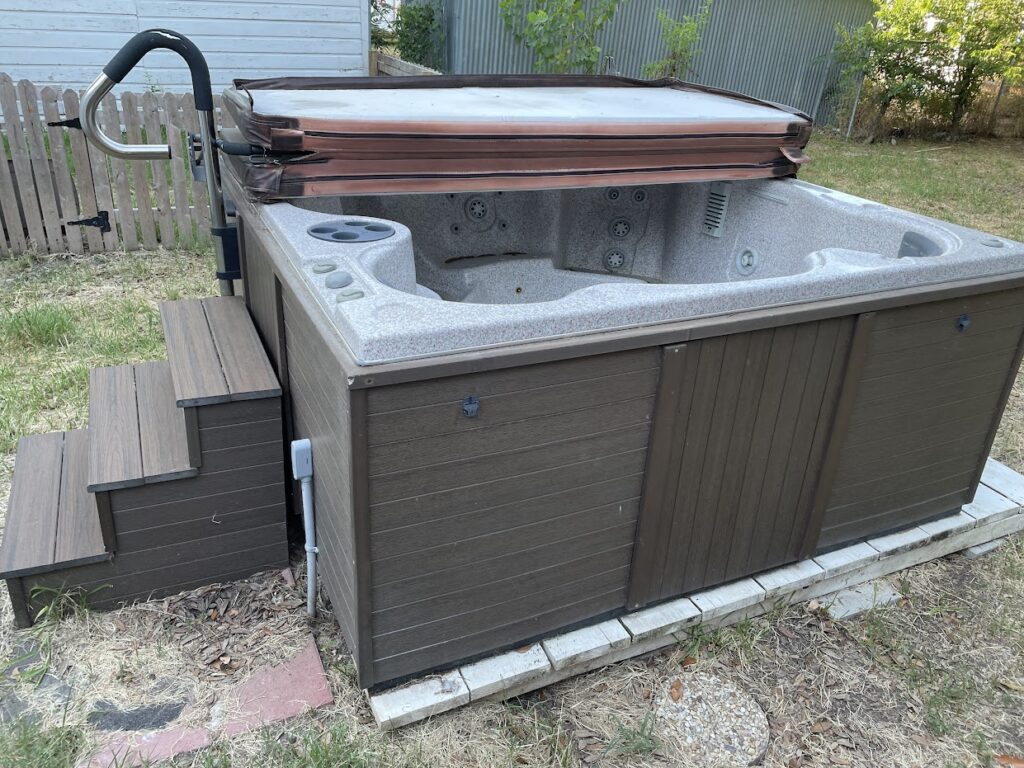 northwest dallas hot tub removal