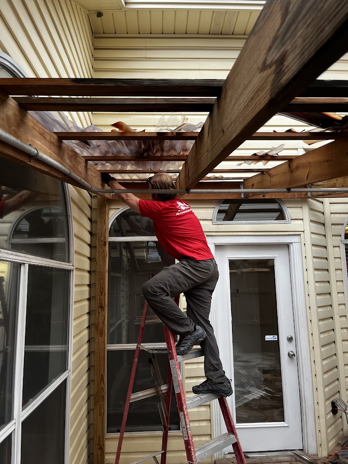 pergola removal lake highlands
