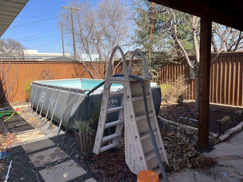 Plano above ground pool