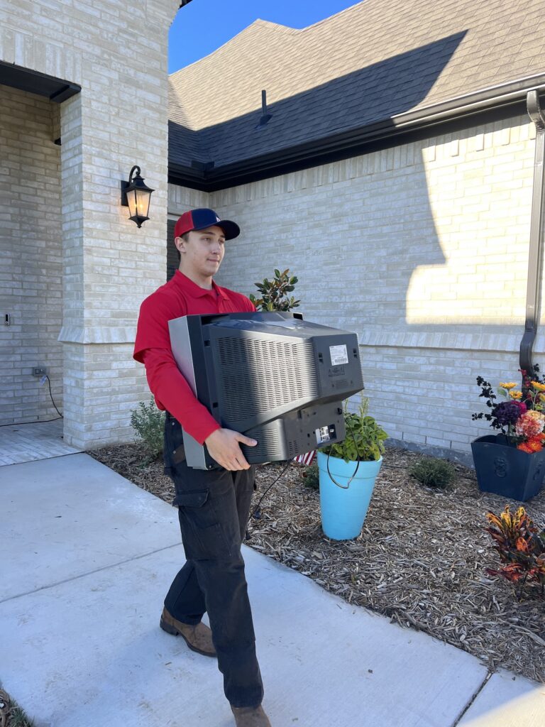 tv removal service