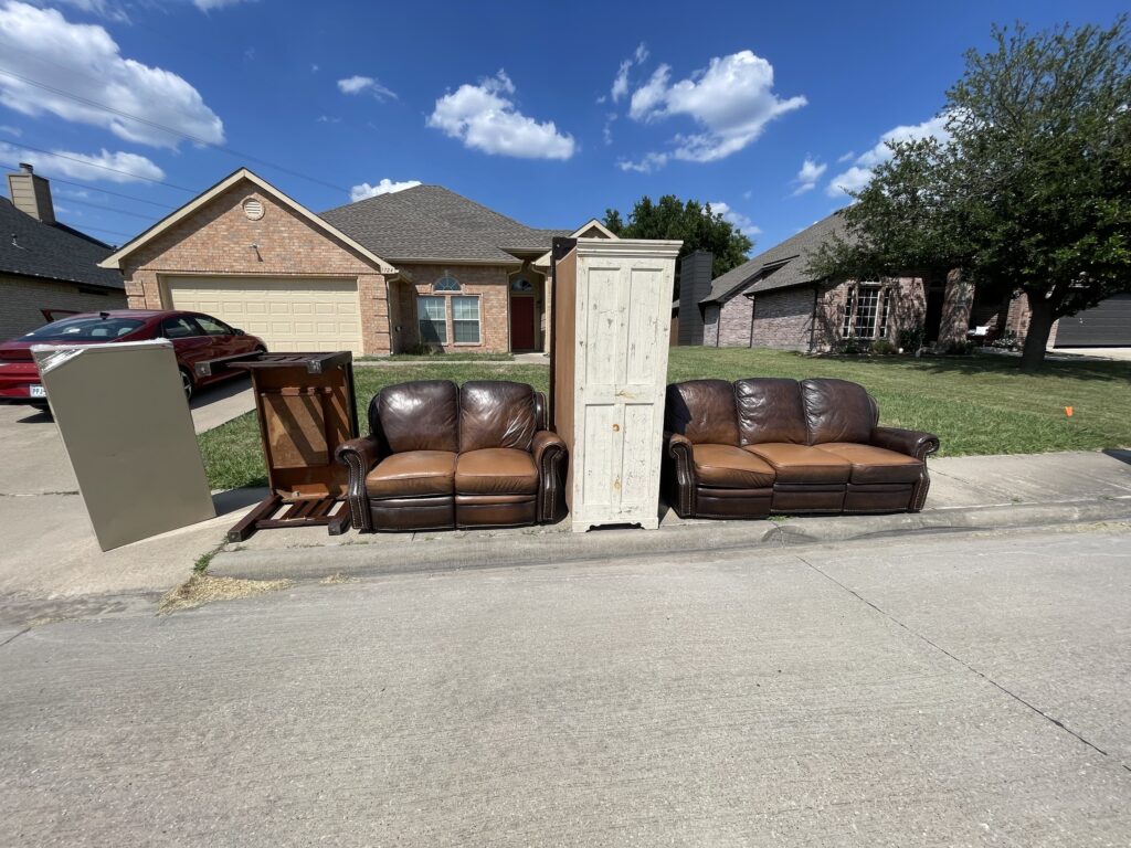 curbside furniture pickup