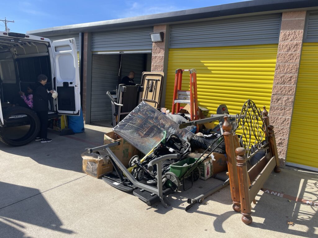 far north dallas storage unit cleanout