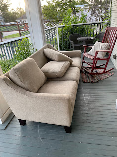 front porch furniture removal