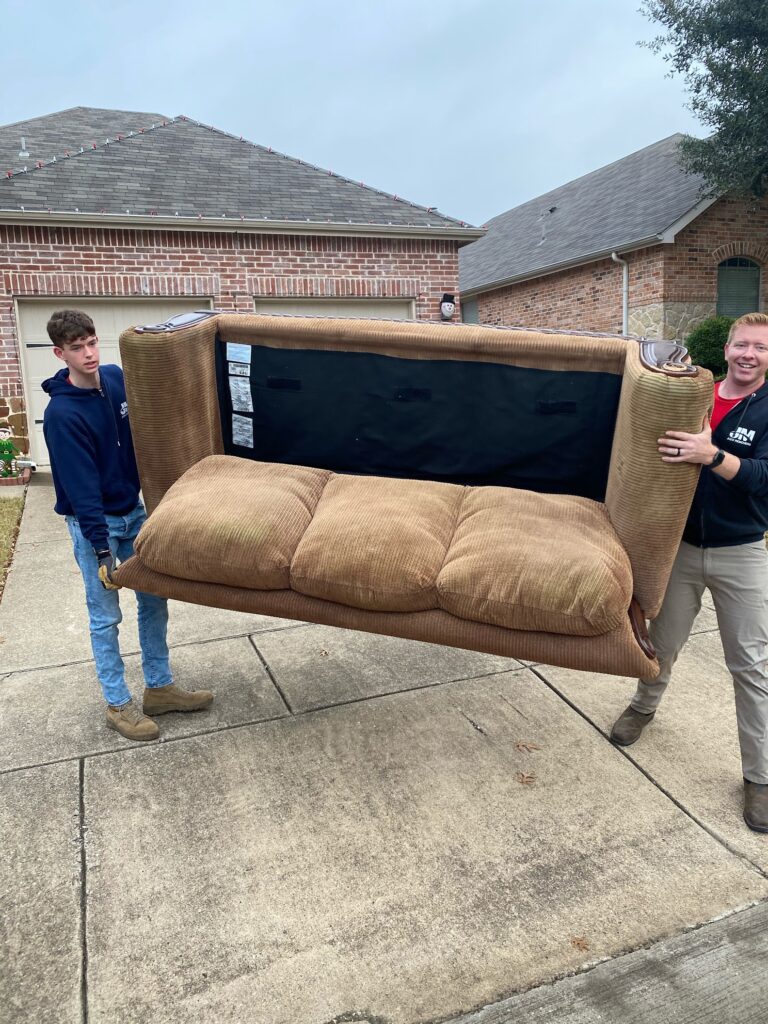 furniture removal in garland tx