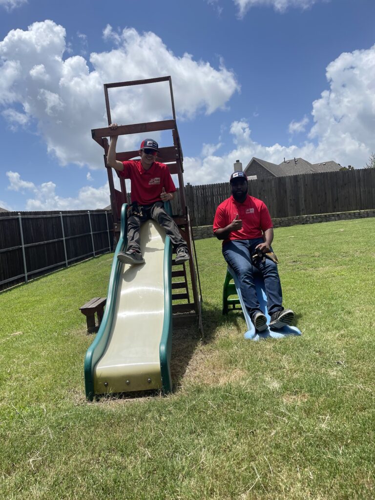 mesquite playset removal