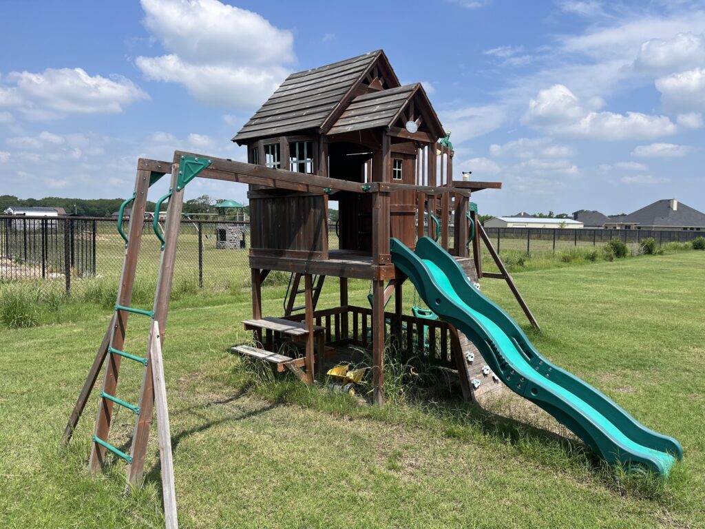 playset needing removal