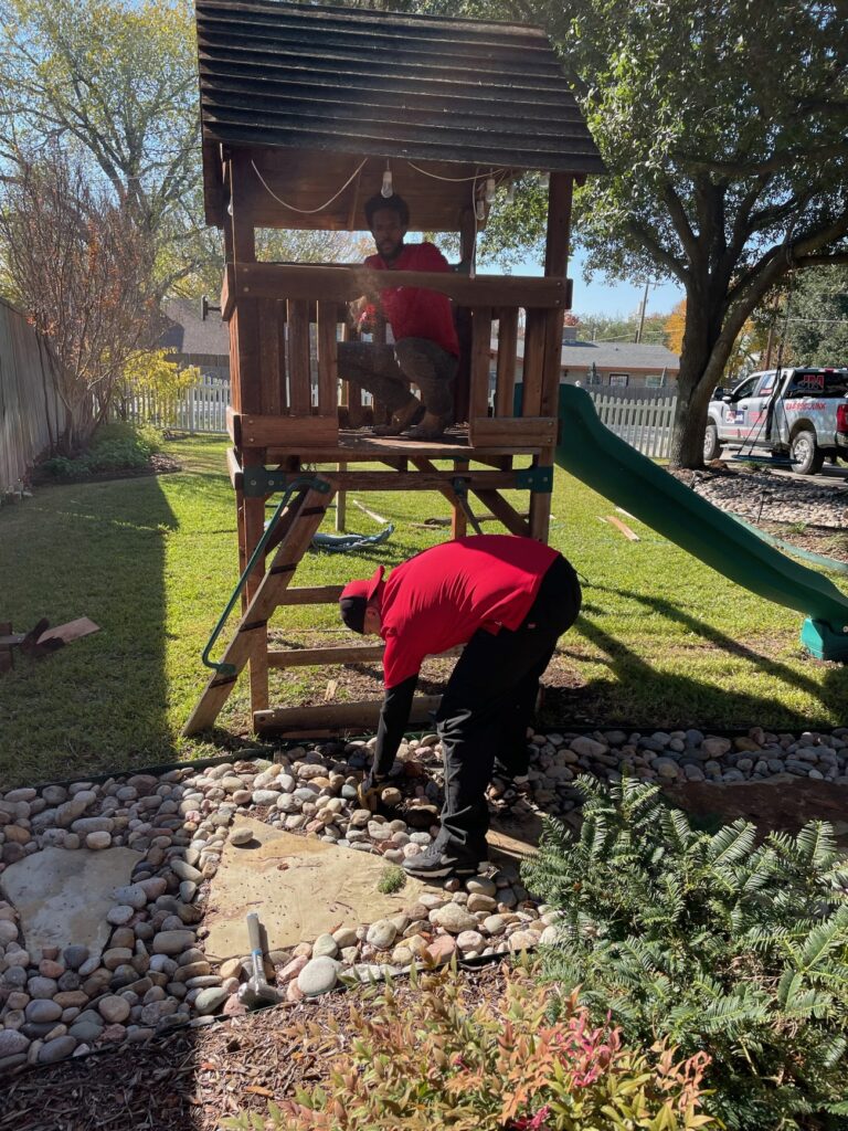 playset removal rowlett