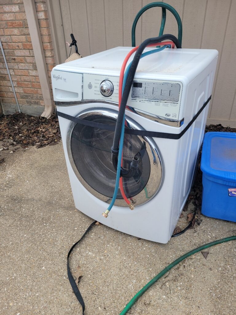 removing broken washer from murphy tx home