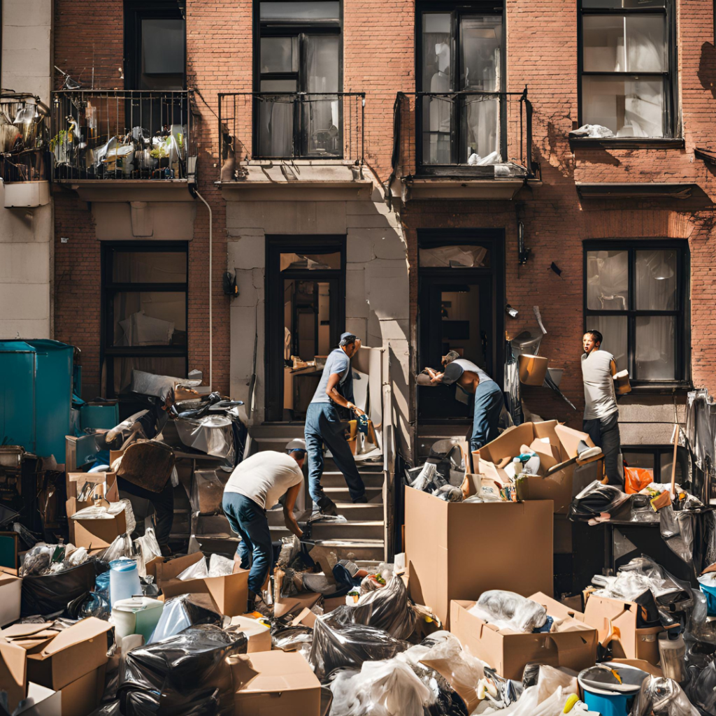 apartment building needing cleanout richardson tx