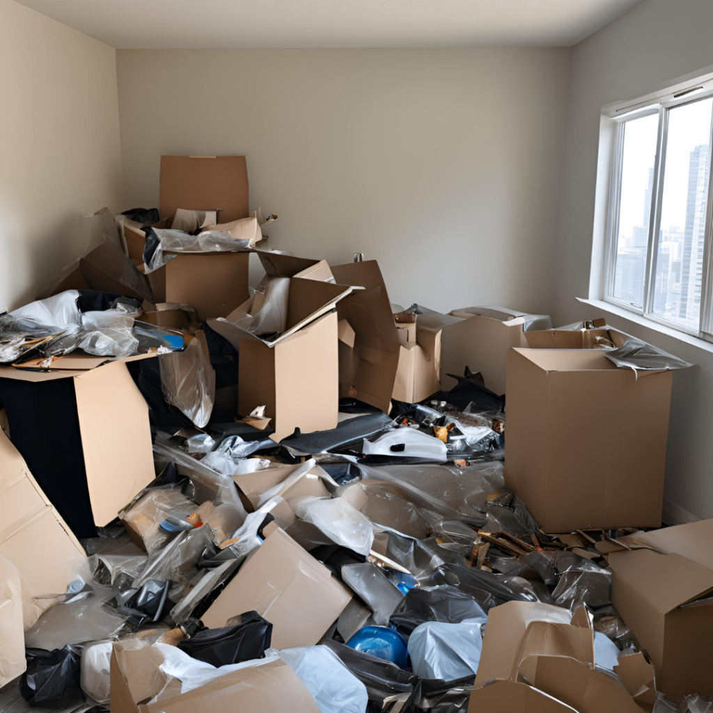 apartment needing a cleanout by jm junk removers