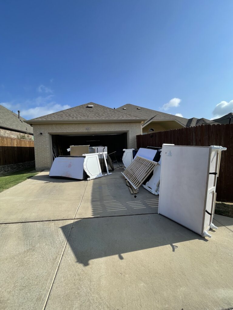 bed frame furniture needing removal