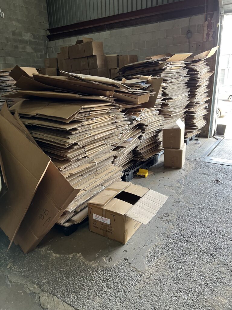 cardboard boxes needing removal in wylie tx