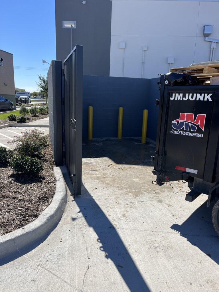 jm junk bulk removing trash for commercial cleanout