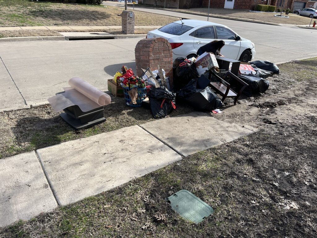 jm junk curbside junk removal north dallas