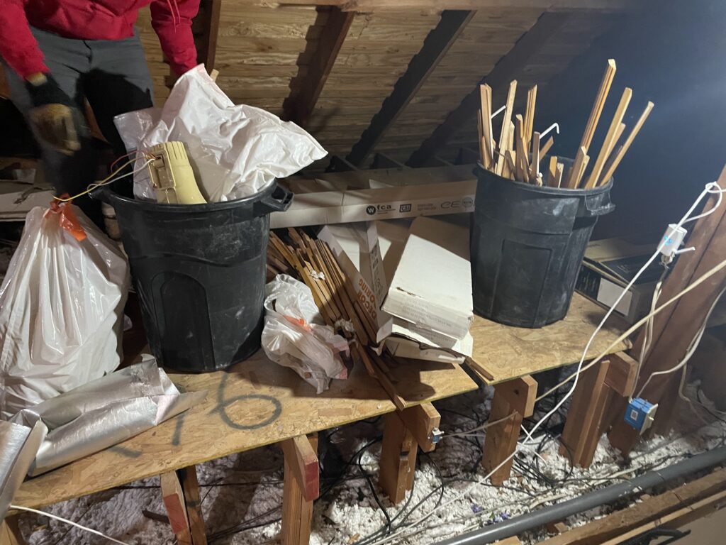 JM junk removers attic cleanout Rockwall, TX