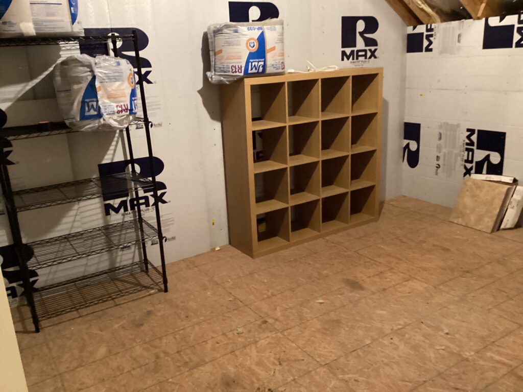 JM Junk Removers attic cleanout removing clutter and old boxes