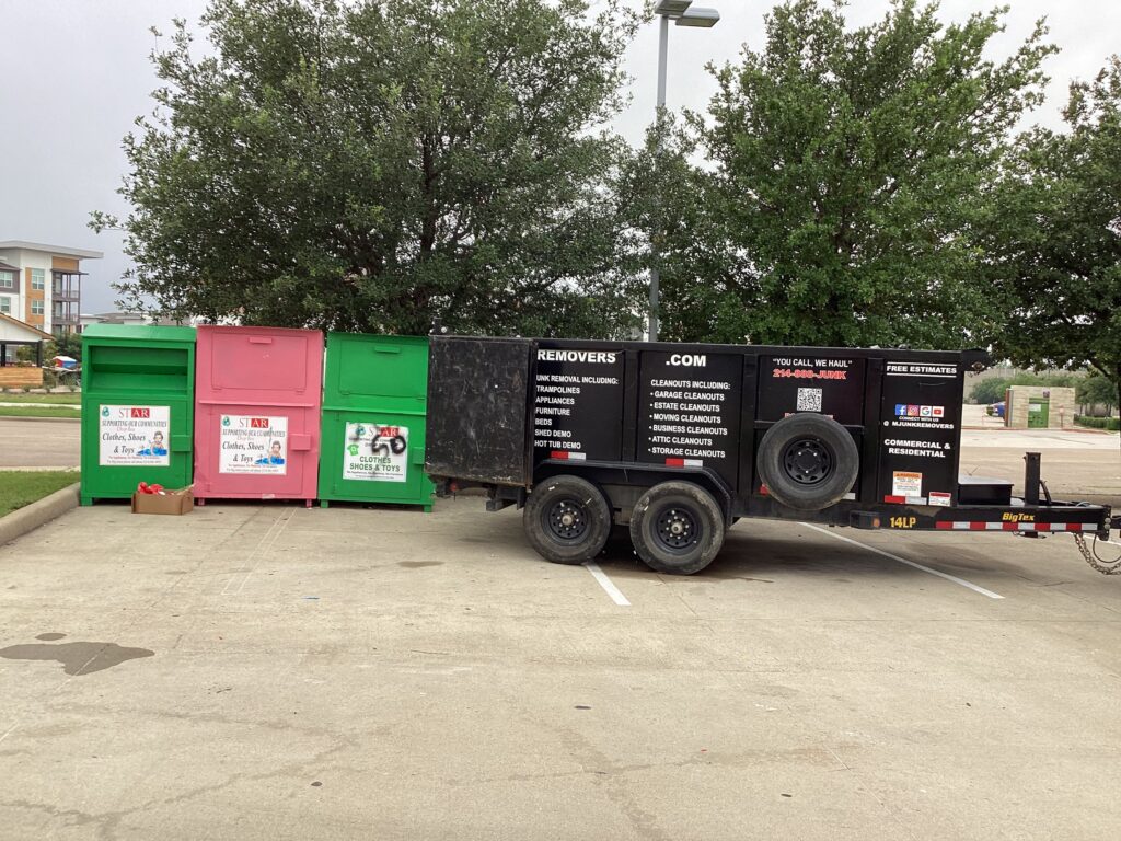 rowlett tx donation bin removal