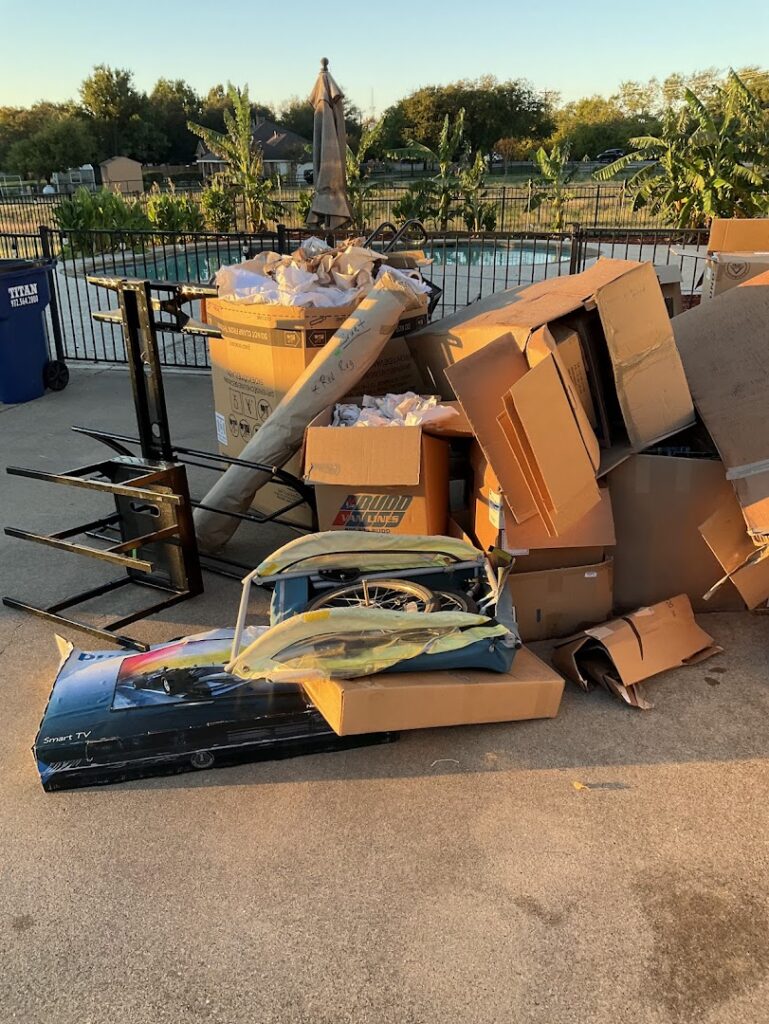 JM junk removing clutter from house cleanout in southlake