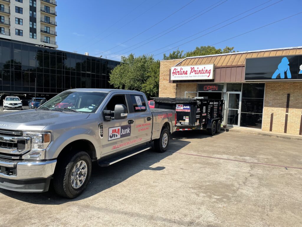 jm junk clearing out business clutter commercial cleanout
