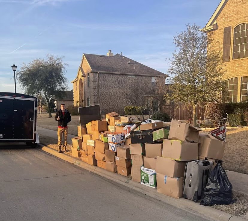 jm junk curbside pickup for boxes and clutter