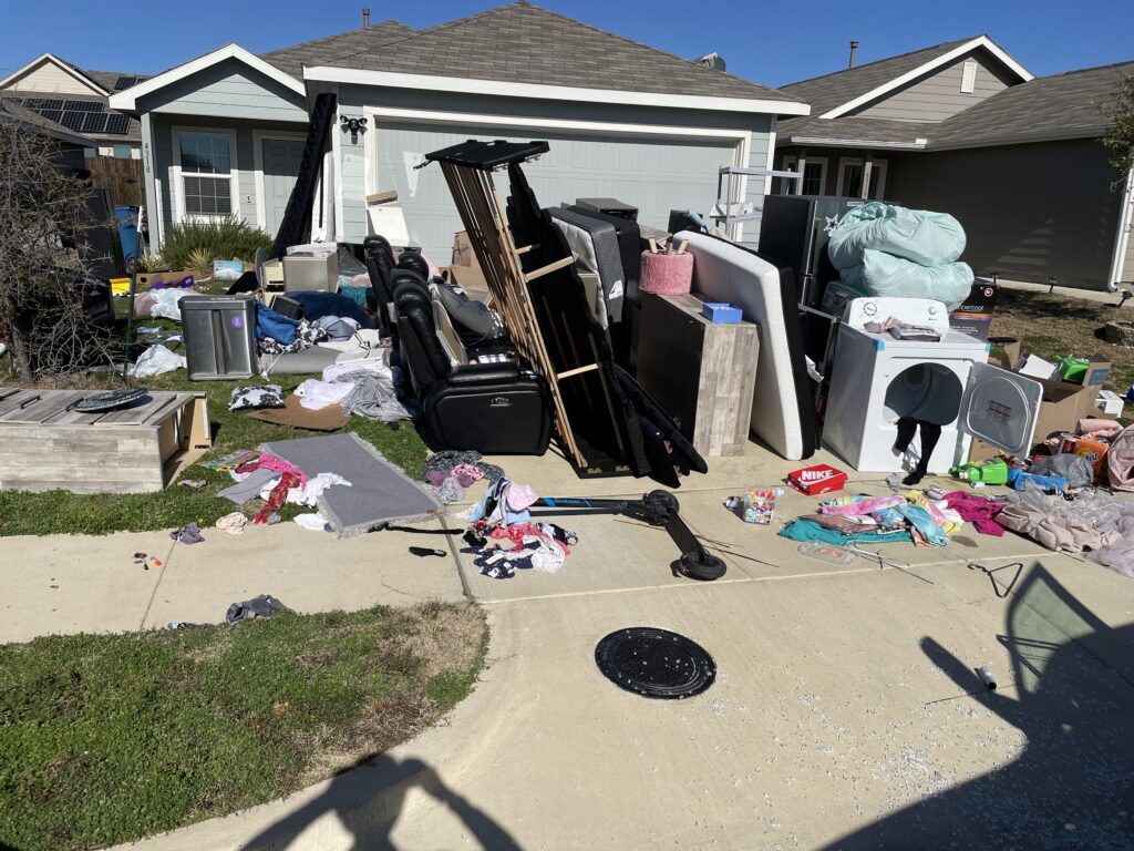 foreclosure cleanout garland tx