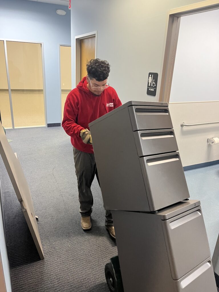 jm junk hauling off office filing cabinets office cleanout