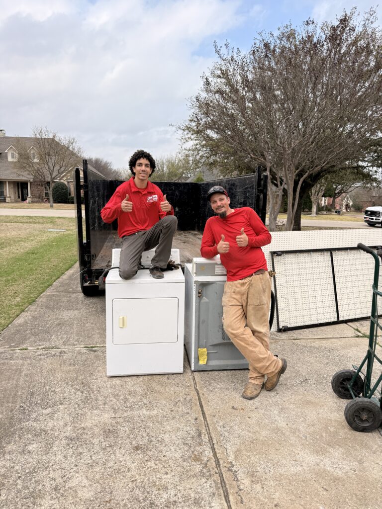 Washer and dryer removal